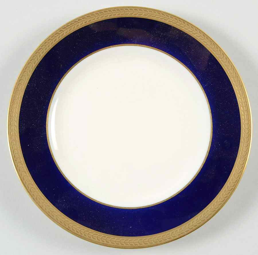 Diane Cobalt Blue Band Bread & Butter Plate by Syracuse-1