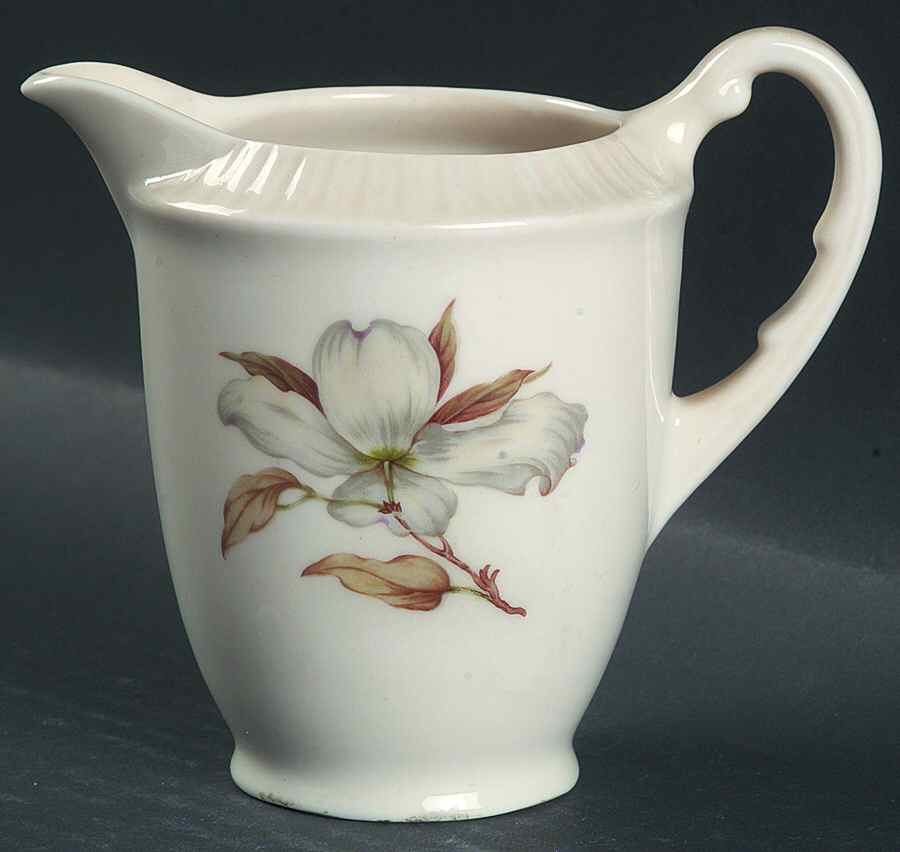 Dogwood (Shelledge, No Trim) Creamer by Syracuse-1