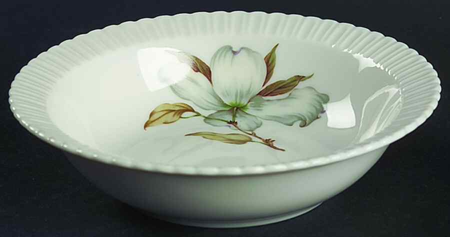 Dogwood (Shelledge, No Trim) Rim Fruit/Dessert (Sauce) Bowl by Syracuse-1
