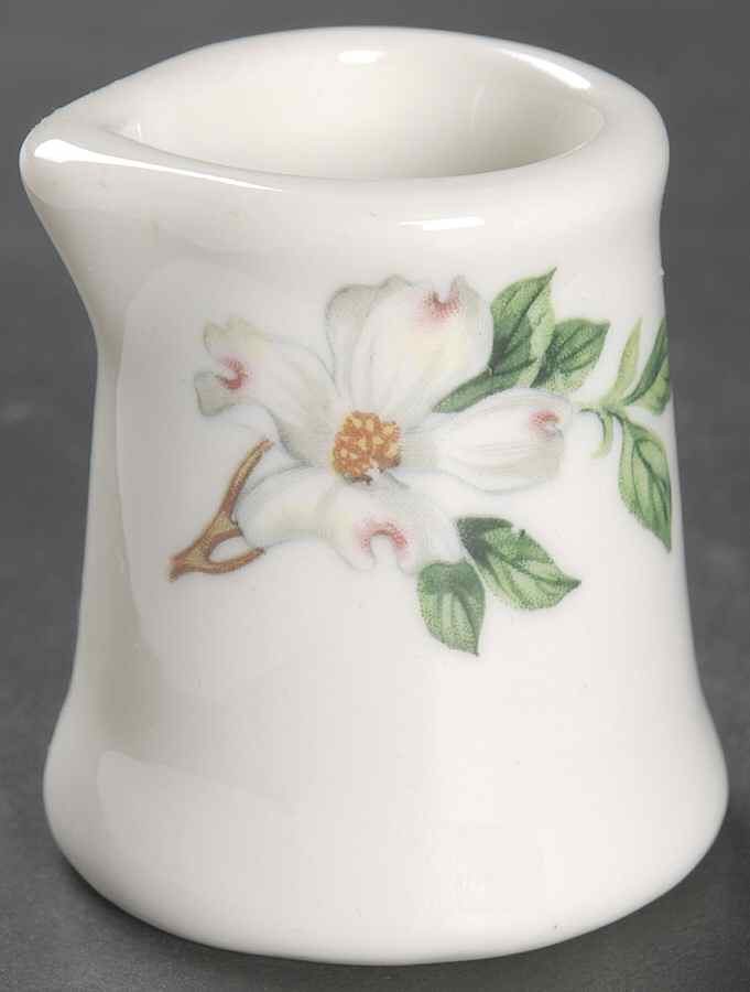 Dogwood (Restaurant, Scalloped, No Trim) Individual Creamer by Syracuse-1