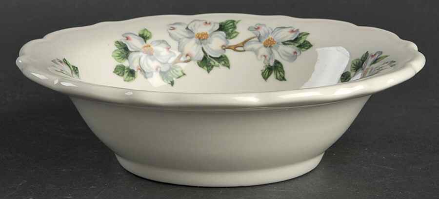Dogwood (Restaurant, Scalloped, No Trim) Coupe Cereal Bowl by Syracuse-1