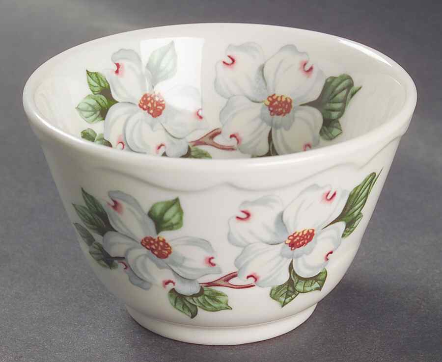 Dogwood (Restaurant, Scalloped, No Trim) Custard Cup by Syracuse-1