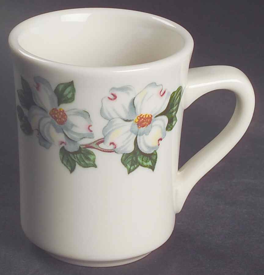 Dogwood (Restaurant, Scalloped, No Trim) Mug by Syracuse-1