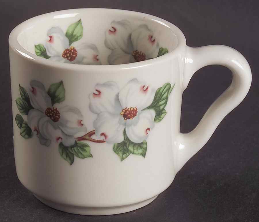 Dogwood (Restaurant, Scalloped, No Trim) Mug by Syracuse-1