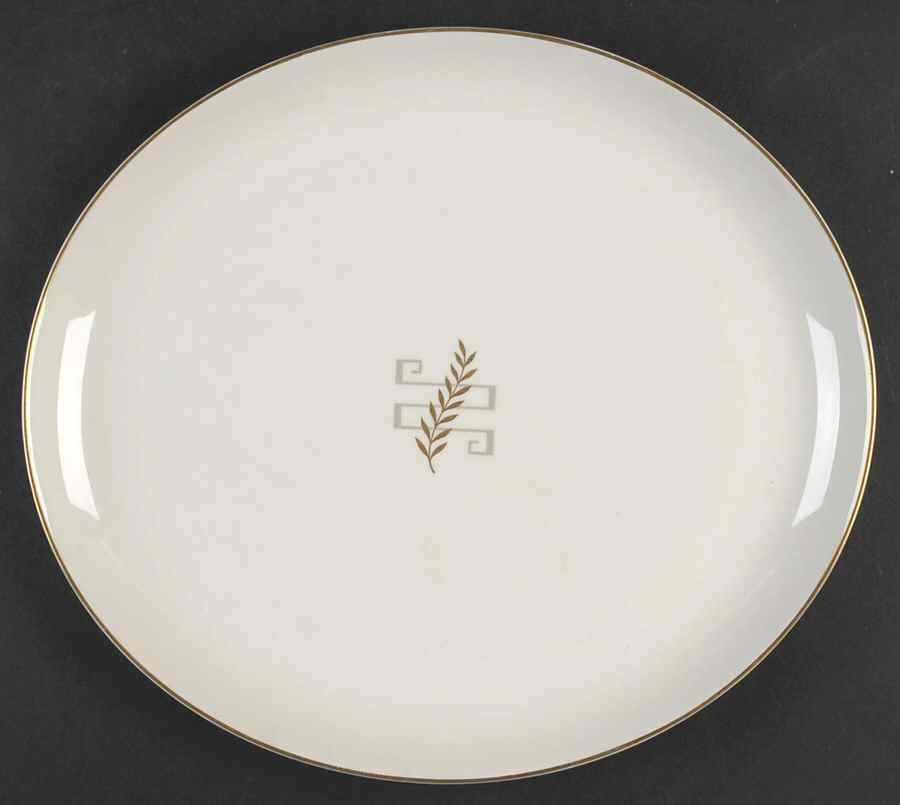 Dorian 12" Oval Serving Platter by Syracuse-1