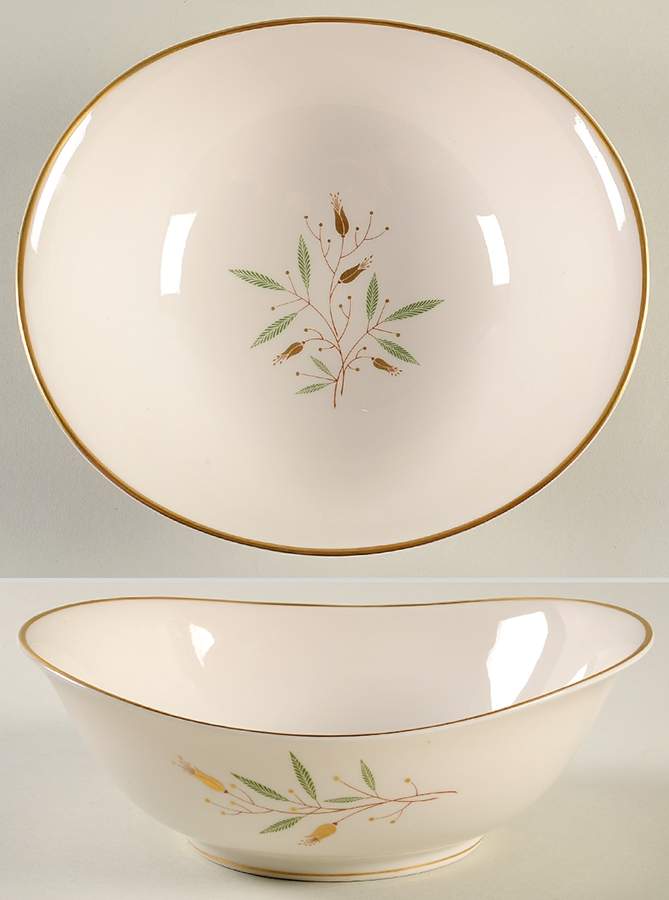 Elegance 8" Oval Vegetable Bowl by Syracuse-1