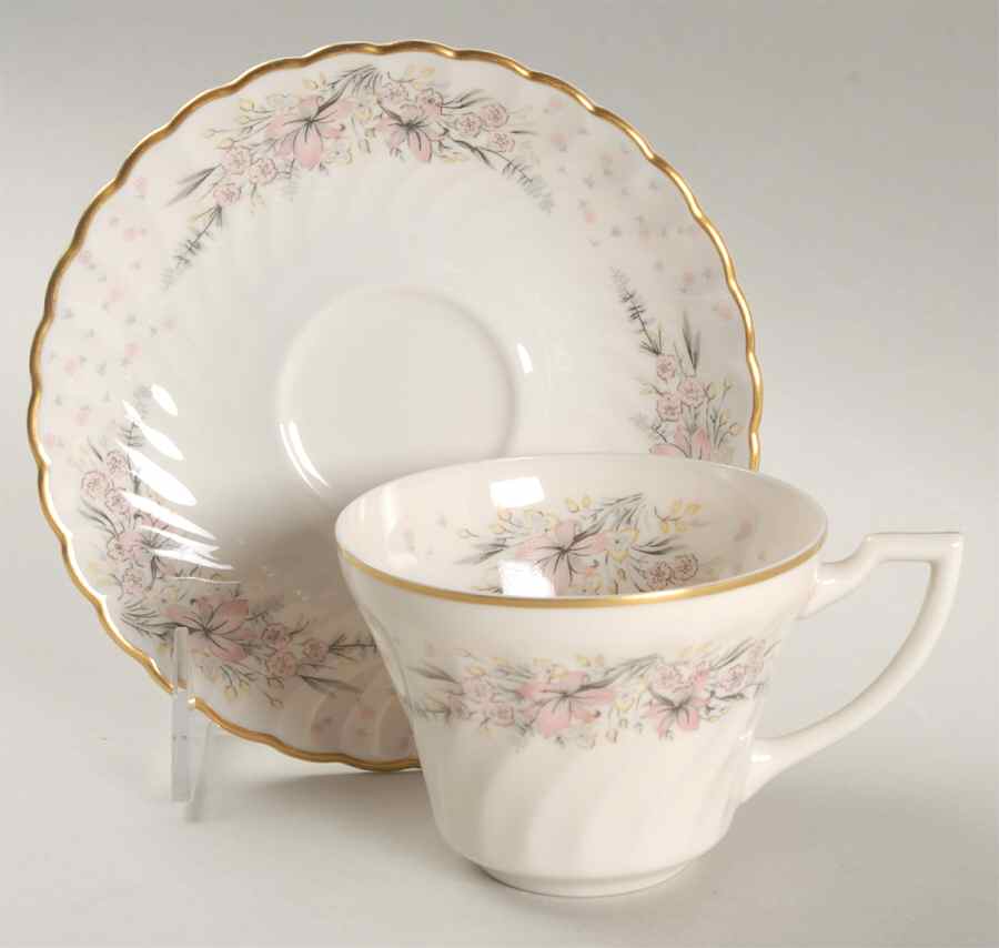Elizabeth Flat Cup & Saucer Set by Syracuse-1