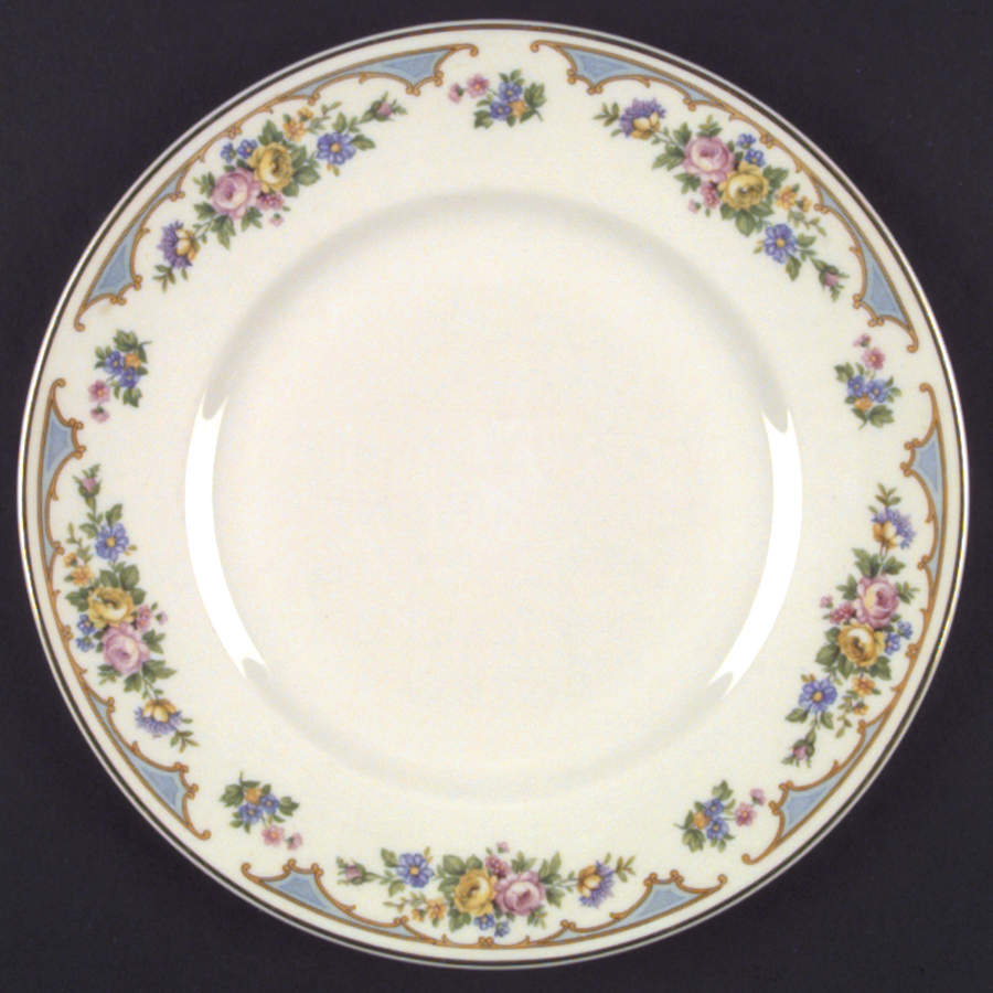 Ensley Blue Dinner Plate by Syracuse-1