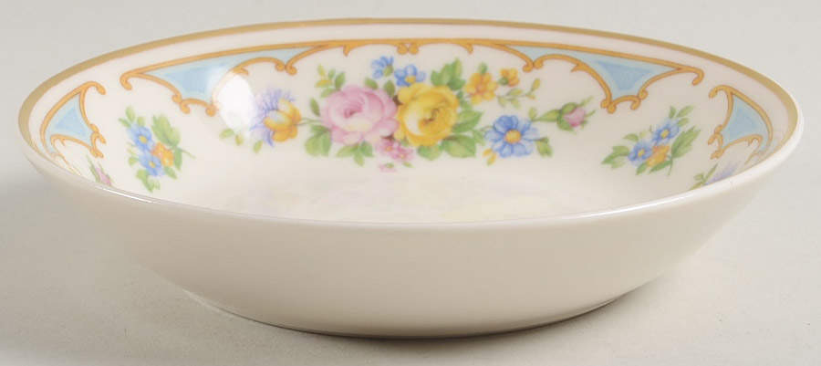 Ensley Blue Fruit/Dessert (Sauce) Bowl by Syracuse-1