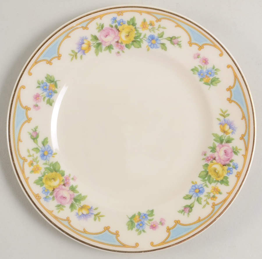 Ensley Blue Bread & Butter Plate by Syracuse-1