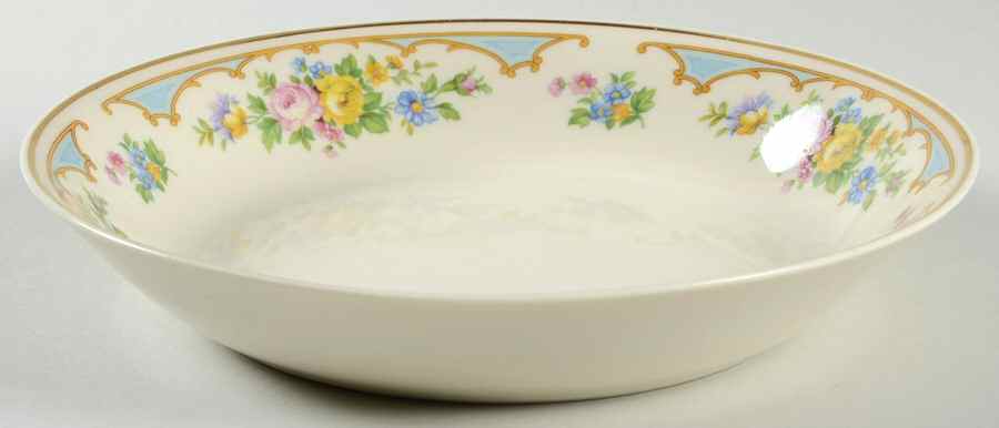 Ensley Blue Coupe Soup Bowl by Syracuse-1