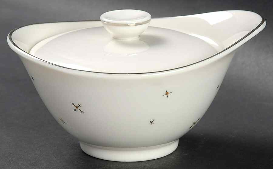 Evening Star Sugar Bowl & Lid by Syracuse-1