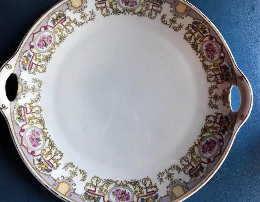 Fairburn Handled Cake Plate by Syracuse-1