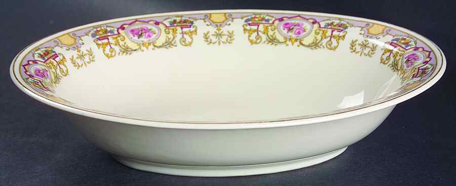 Fairburn 10" Oval Vegetable Bowl by Syracuse-1