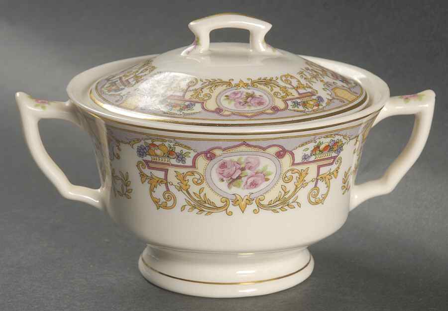Fairburn Sugar Bowl & Lid by Syracuse-1
