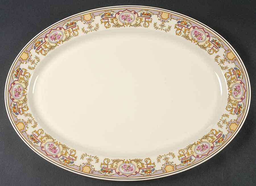 Fairburn 16" Oval Serving Platter by Syracuse-1