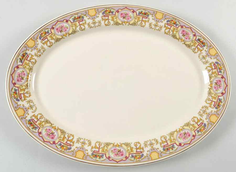 Fairburn 14" Oval Serving Platter by Syracuse-1