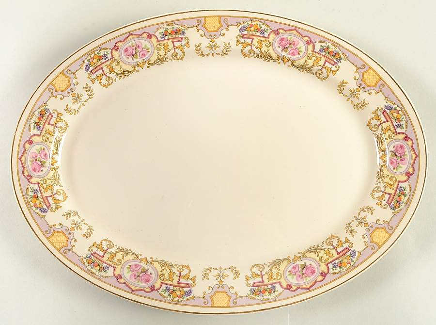 Fairburn 12" Oval Serving Platter by Syracuse-1
