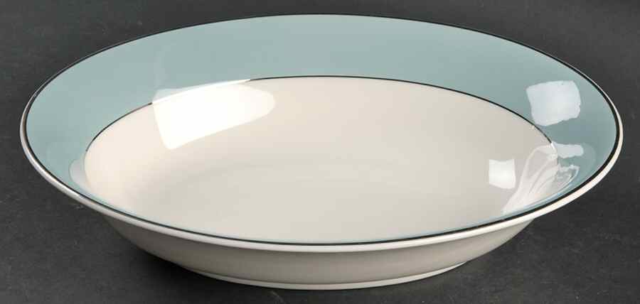 Fascination 10" Oval Vegetable Bowl by Syracuse-1