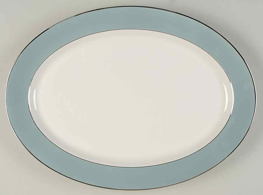 Fascination 16" Oval Serving Platter by Syracuse-1
