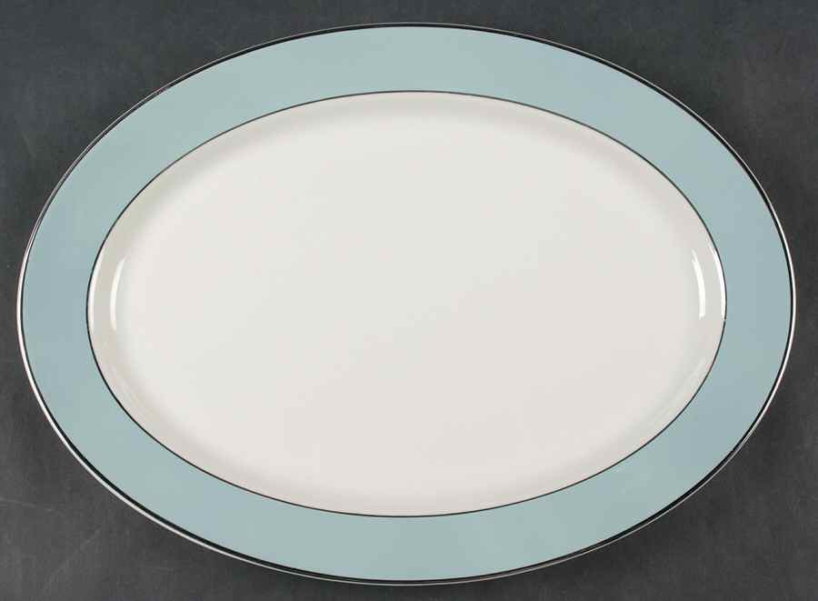 Fascination 12" Oval Serving Platter by Syracuse-1