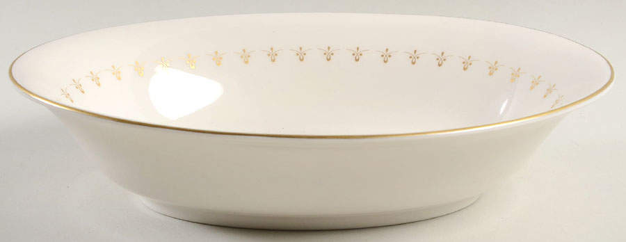 First Love 10" Oval Vegetable Bowl by Syracuse-1