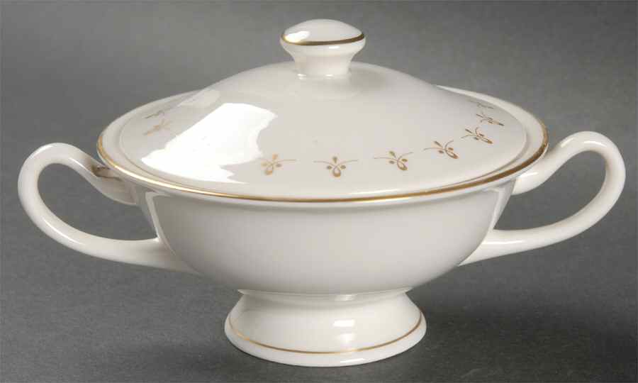 First Love Sugar Bowl & Lid by Syracuse-1
