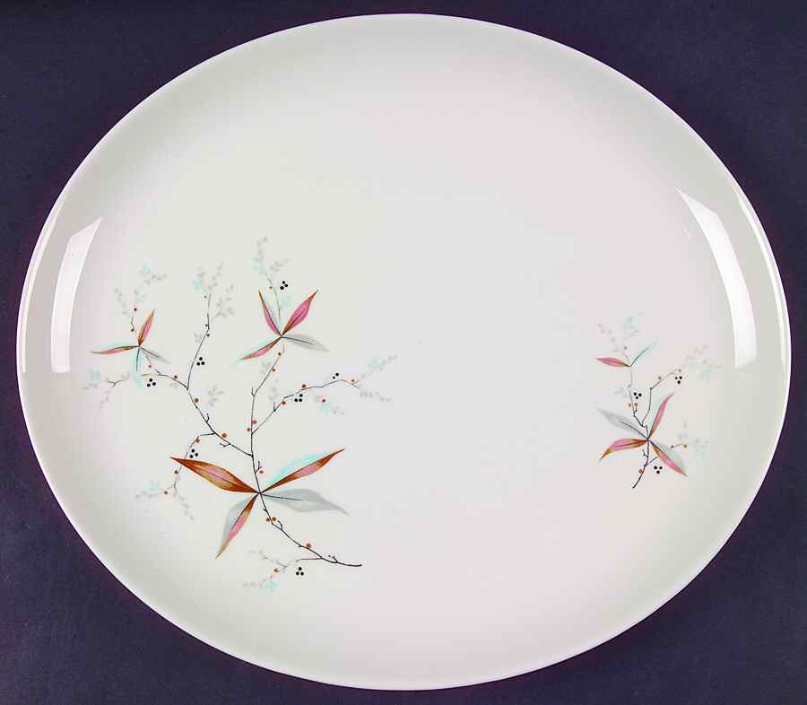 Finesse 12" Oval Serving Platter by Syracuse-1