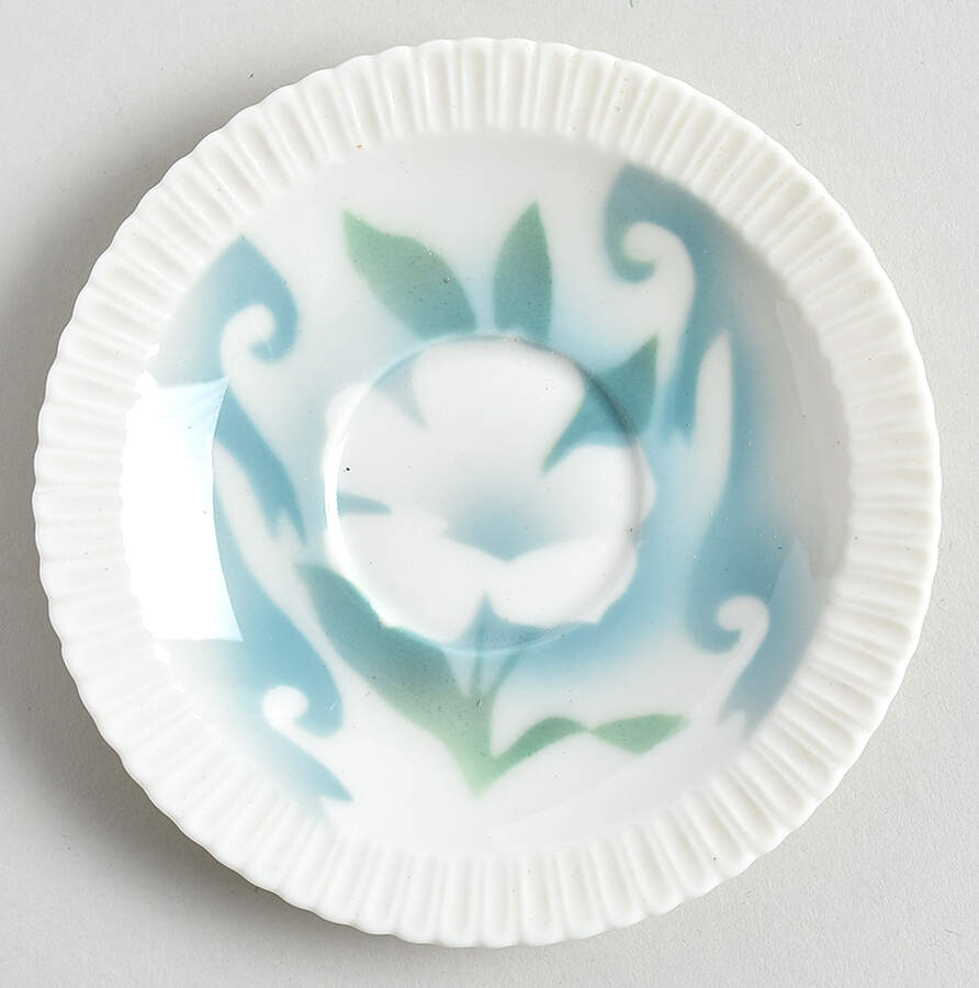 Floral Fantasy Saucer for Demitasse Cup by Syracuse-1