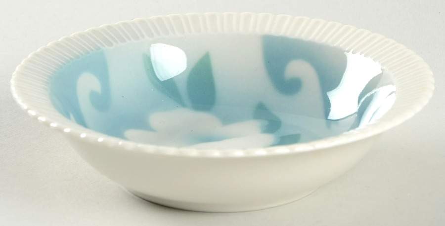 Floral Fantasy Rim Fruit/Dessert (Sauce) Bowl by Syracuse-1