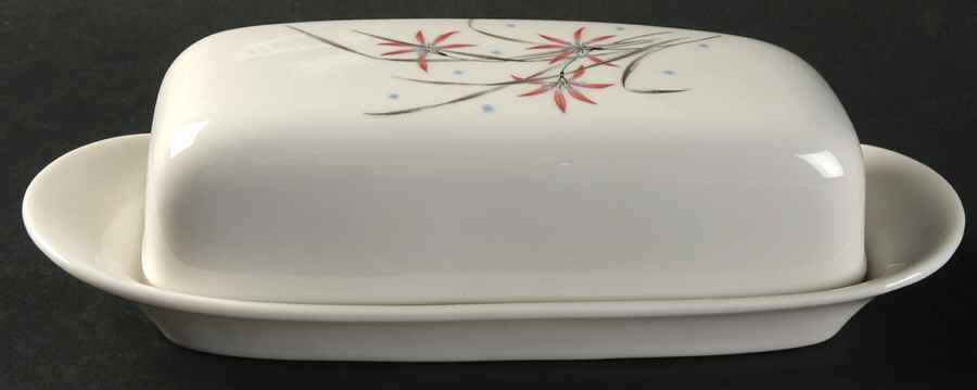 Flame Lily 1/4 Lb Covered Butter by Syracuse-1