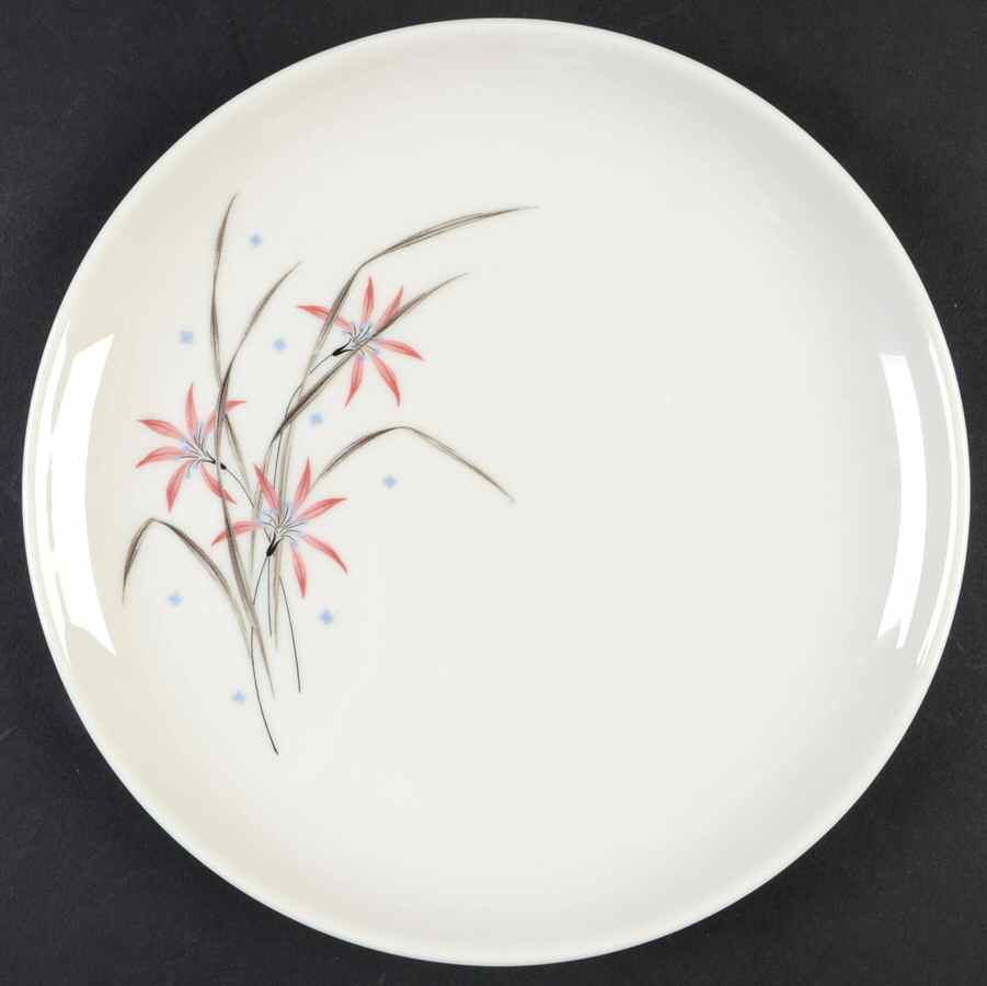 Flame Lily Salad Plate by Syracuse-1