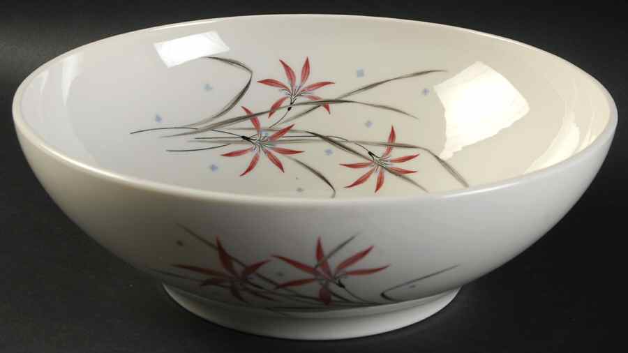 Flame Lily 9" Round Vegetable Bowl by Syracuse-1