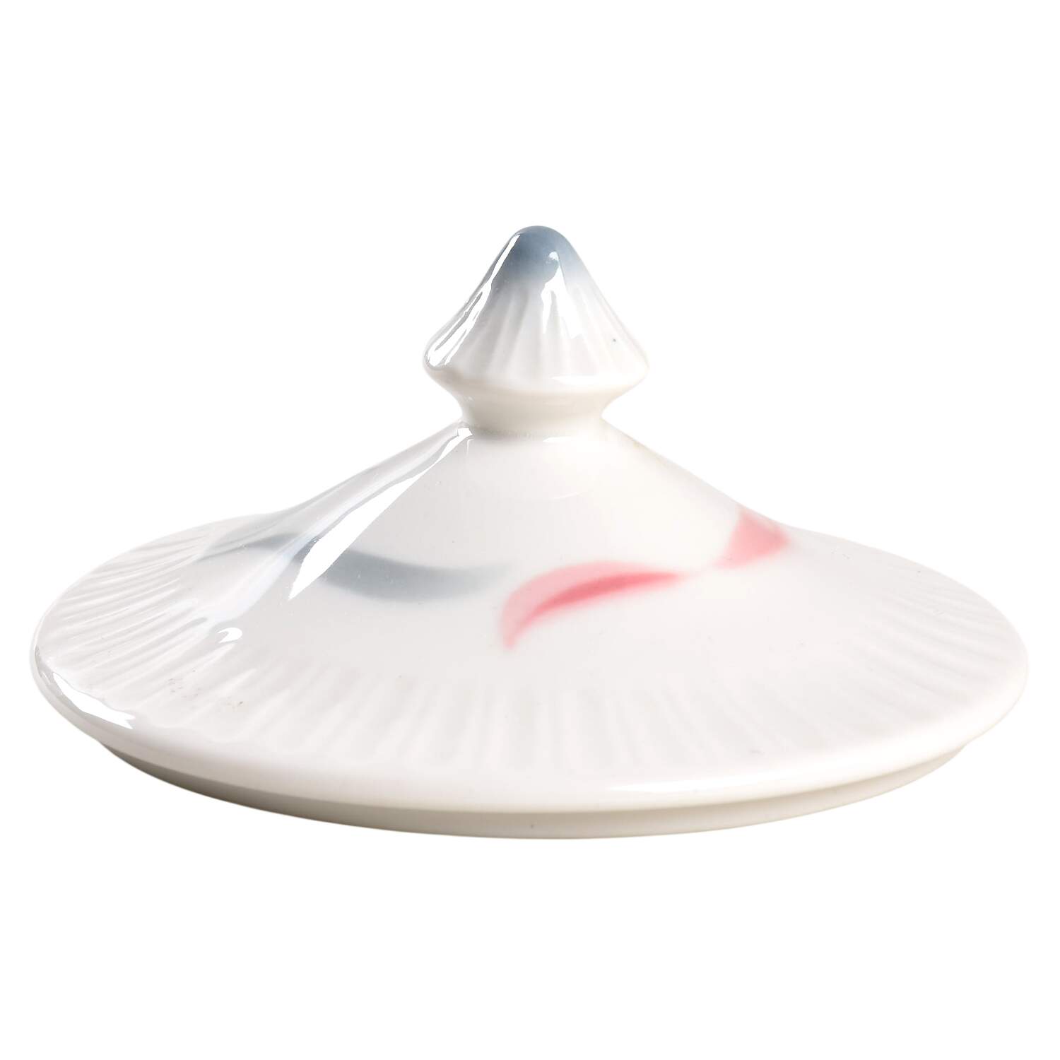 Flamingo Reeds Lid for Sugar Bowl by Syracuse-1