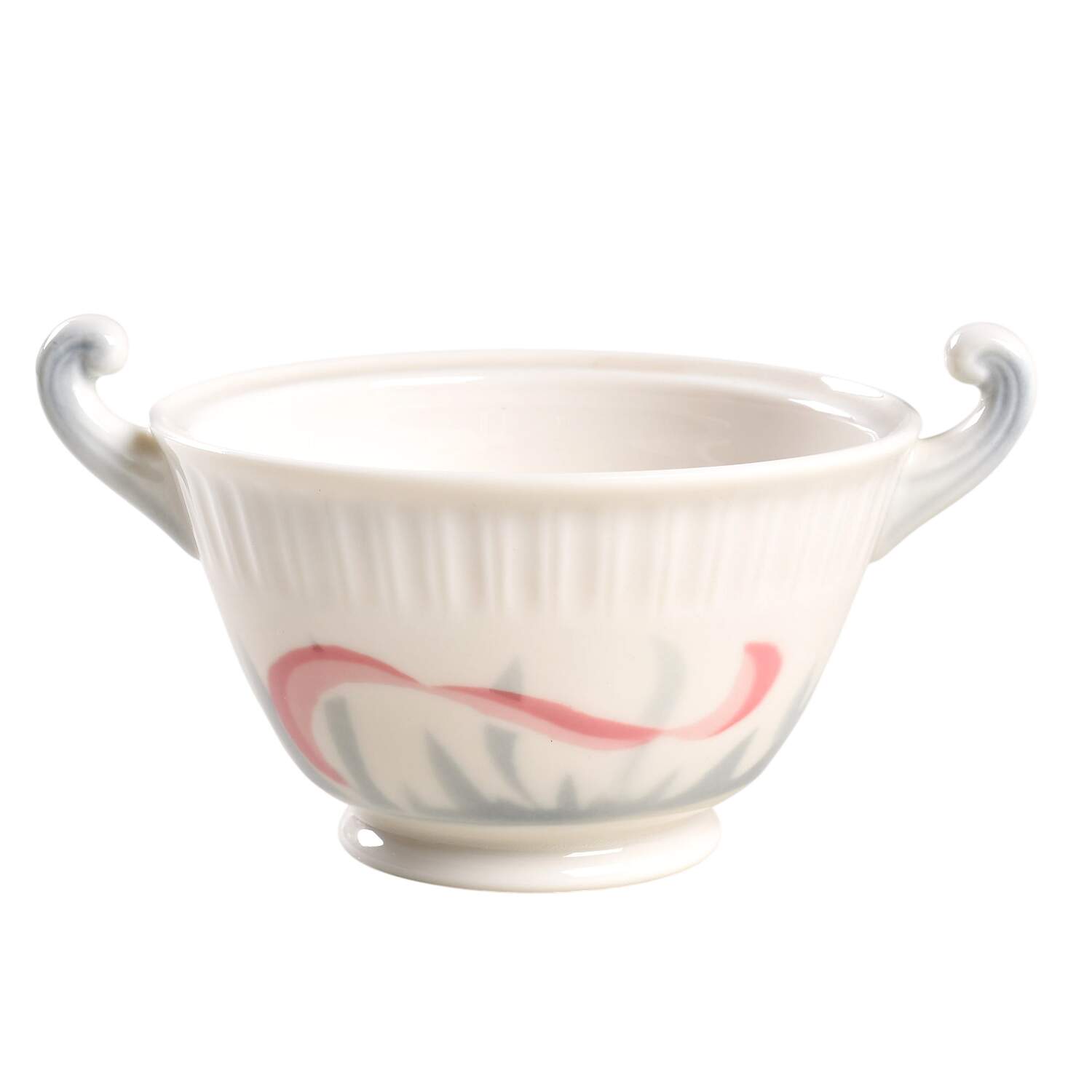 Flamingo Reeds Sugar Bowl No Lid by Syracuse-1