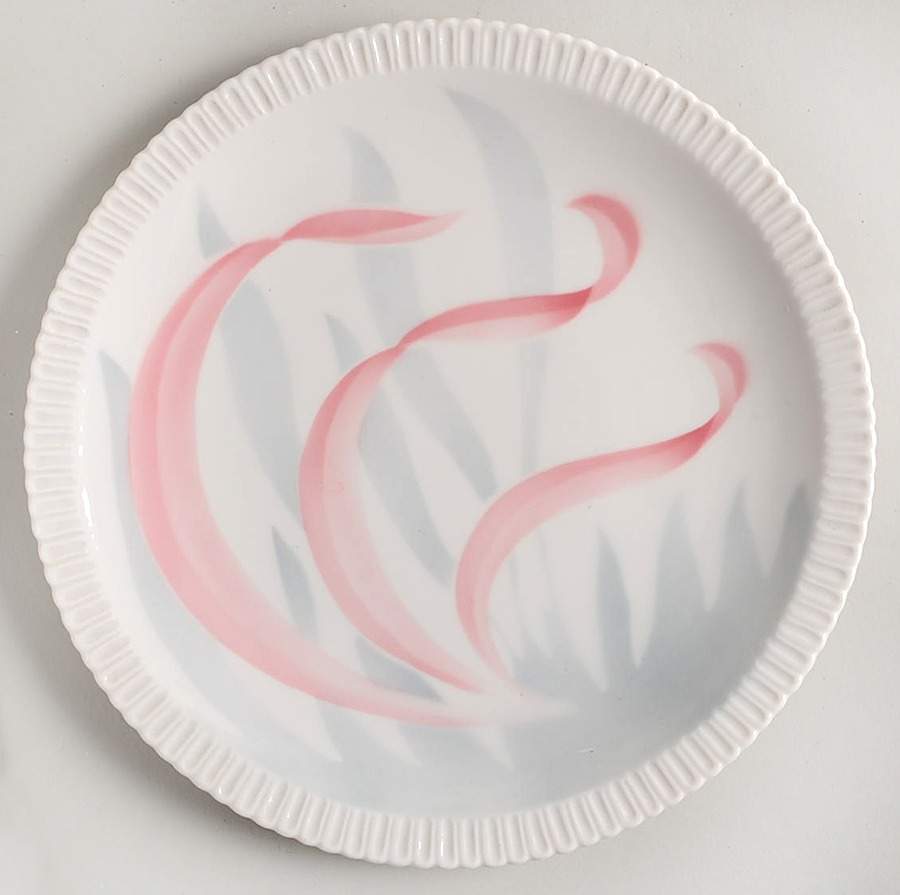 Flamingo Reeds Luncheon Plate by Syracuse-1