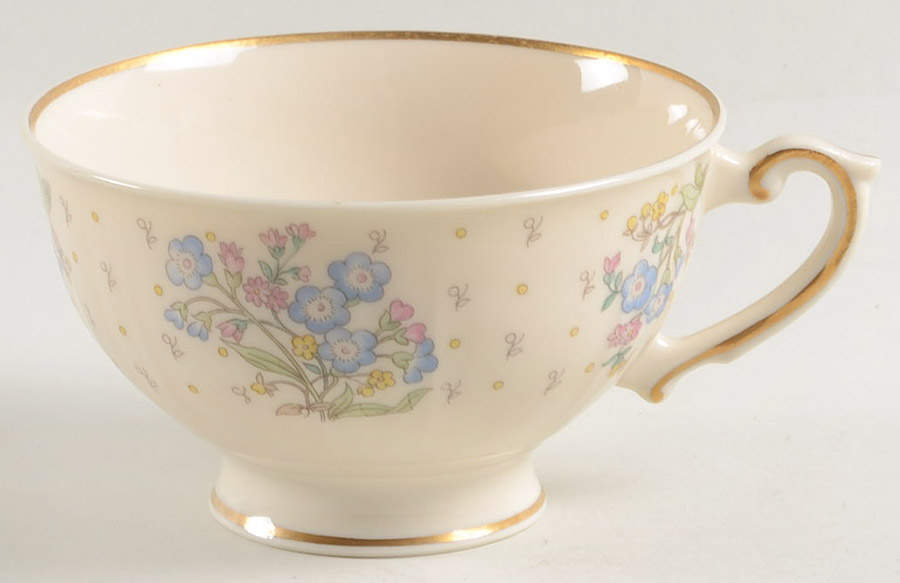 Forget Me Not Footed Cup by Syracuse-1