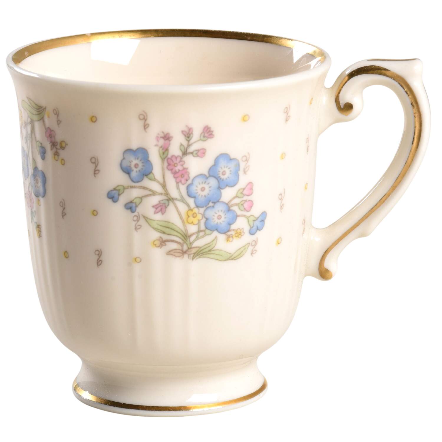 Forget Me Not Footed Demitasse Cup by Syracuse-1