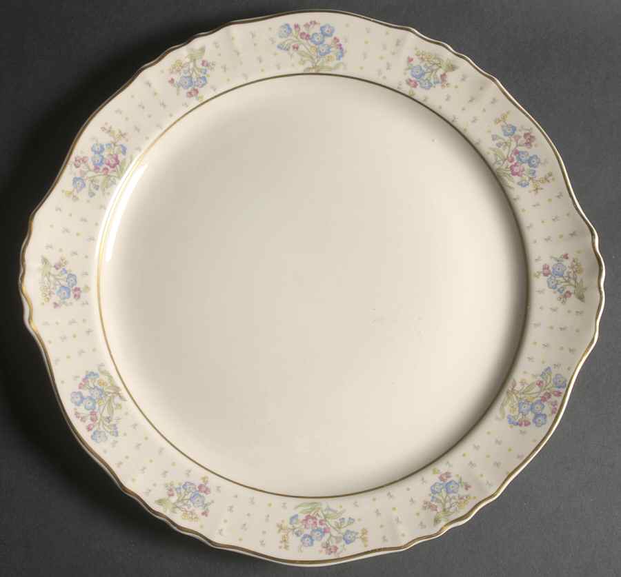 Forget Me Not 13" Chop Plate (Round Platter) by Syracuse-1