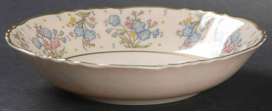 Forget Me Not Fruit/Dessert (Sauce) Bowl by Syracuse-1