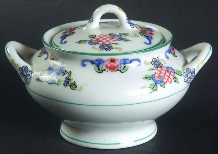 Fusan Mini Sugar Bowl & Lid by Syracuse-1