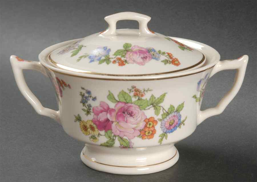 Glenwood Sugar Bowl & Lid by Syracuse-1