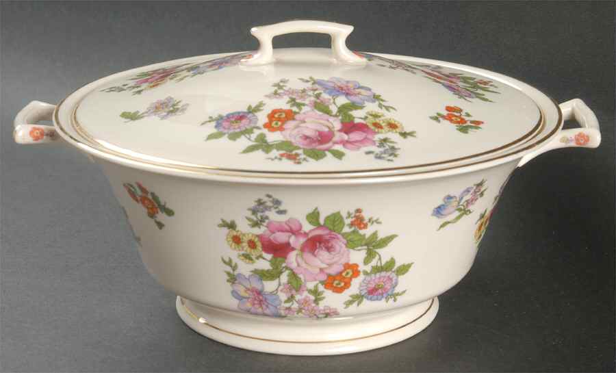 Glenwood Round Covered Vegetable by Syracuse-1