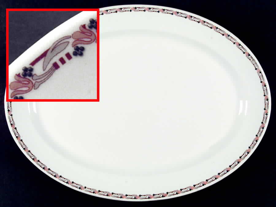 Glendale 18" Oval Serving Platter by Syracuse-1