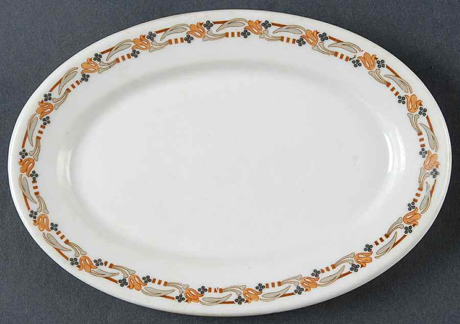 Glendale 7" Oval Serving Platter by Syracuse-1