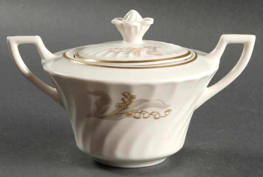 Glory Sugar Bowl & Lid by Syracuse-1