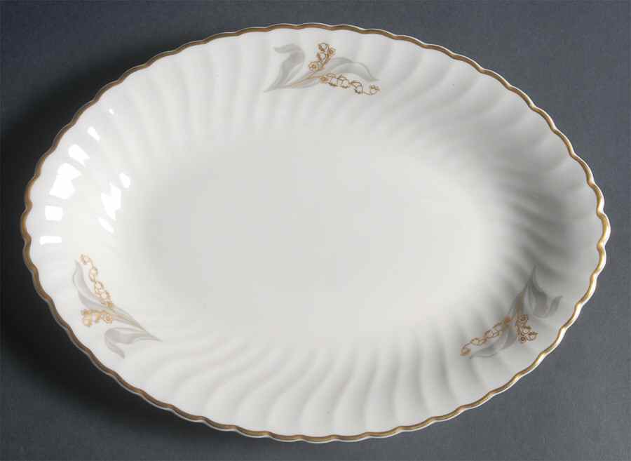 Glory 11" Oval Serving Platter by Syracuse-1