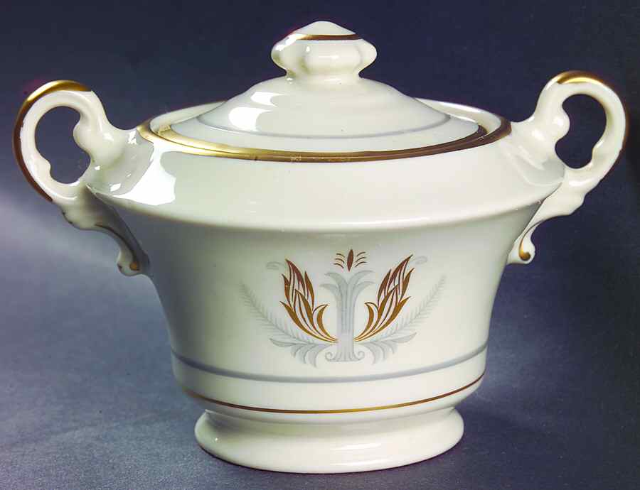 Governor Clinton Sugar Bowl & Lid by Syracuse-1