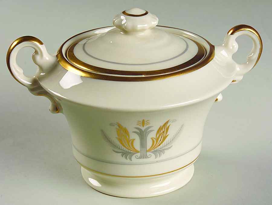 Governor Clinton Sugar Bowl & Lid by Syracuse-1