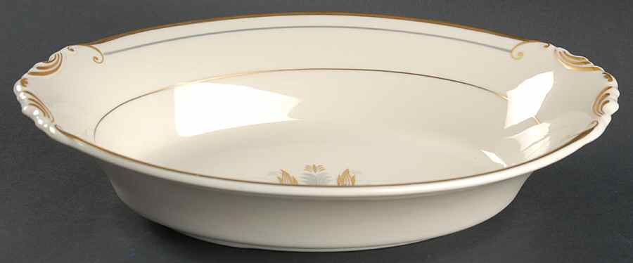 Governor Clinton 10" Oval Vegetable Bowl by Syracuse-1